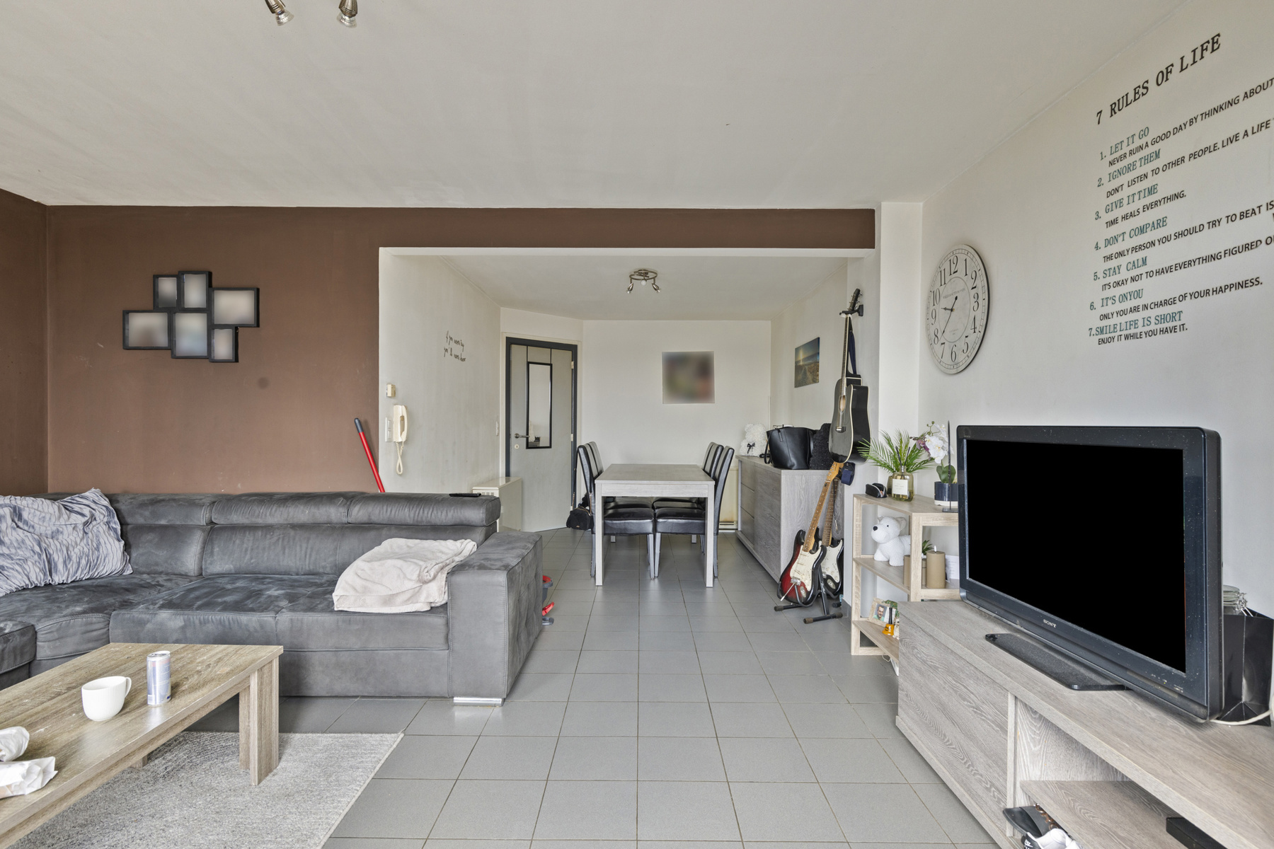 Gelijkvloers appartement met 2 slaapkamers, tuin en terras - foto 4