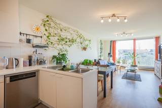 Instapklaar appartement met 2 slaapkamers, gelegen aan de Lousbergskaai (Visserij buurt), met een prachtig uitzicht op groen en twee ruime...