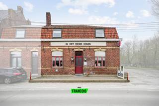 In Poperinge, net buiten de ring, richting Abele bevindt zich dit hoekpand. Deze eigendom, gekend als café 't Rood kruis heeft nu een...