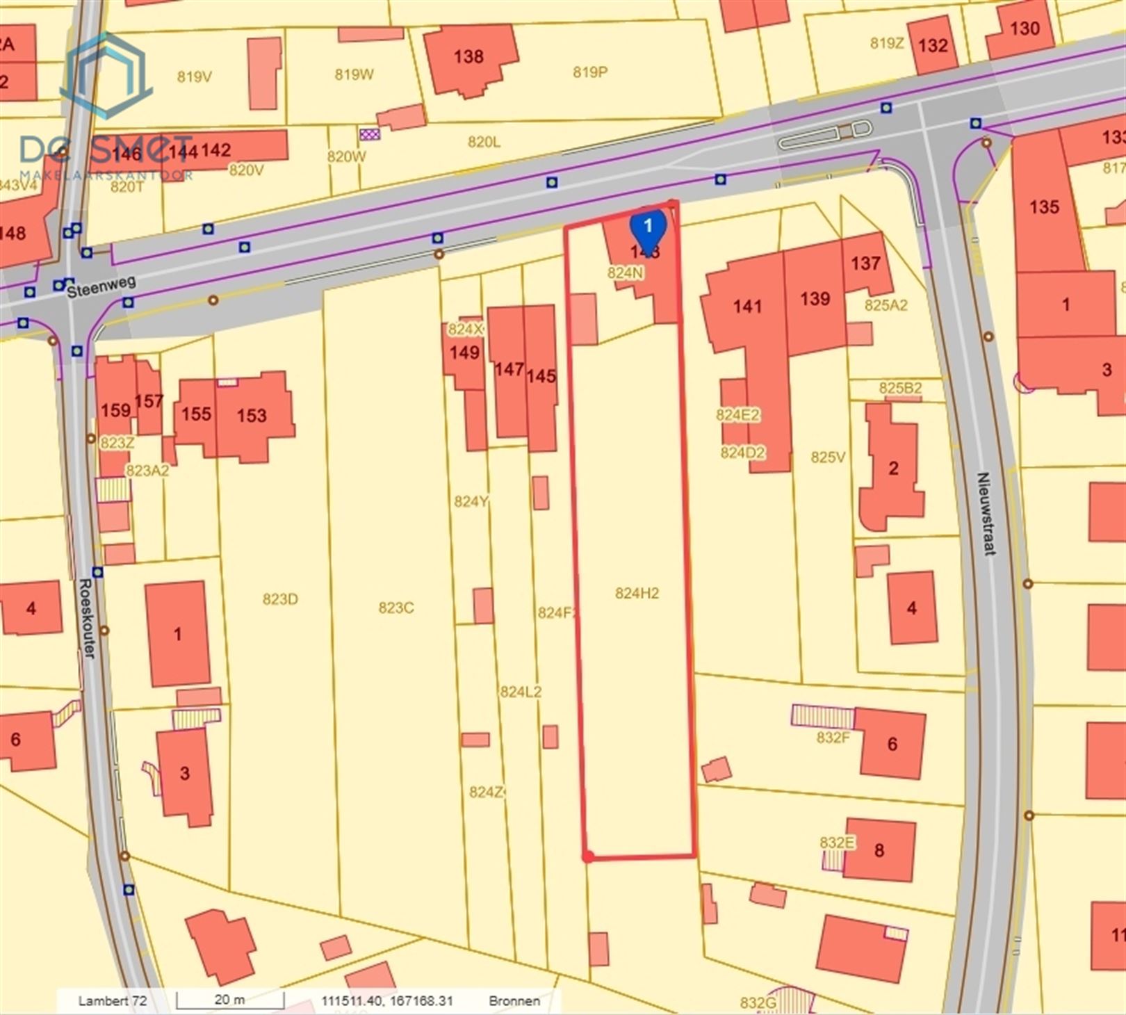 Projectgrond met potentieel voor open of 2 halfopen bebouwingen Topligging aan station Lierde - foto 1