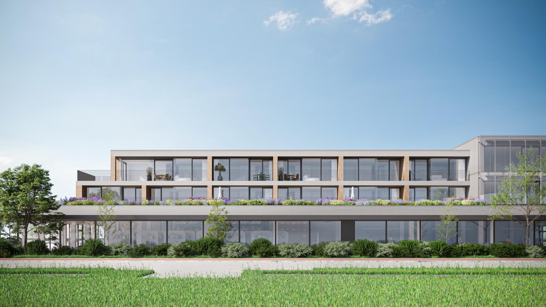 Nieuwbouwappartement met gemeenschappelijk dakterras en intensieve daktuin aan de rand van Veurne - foto 5