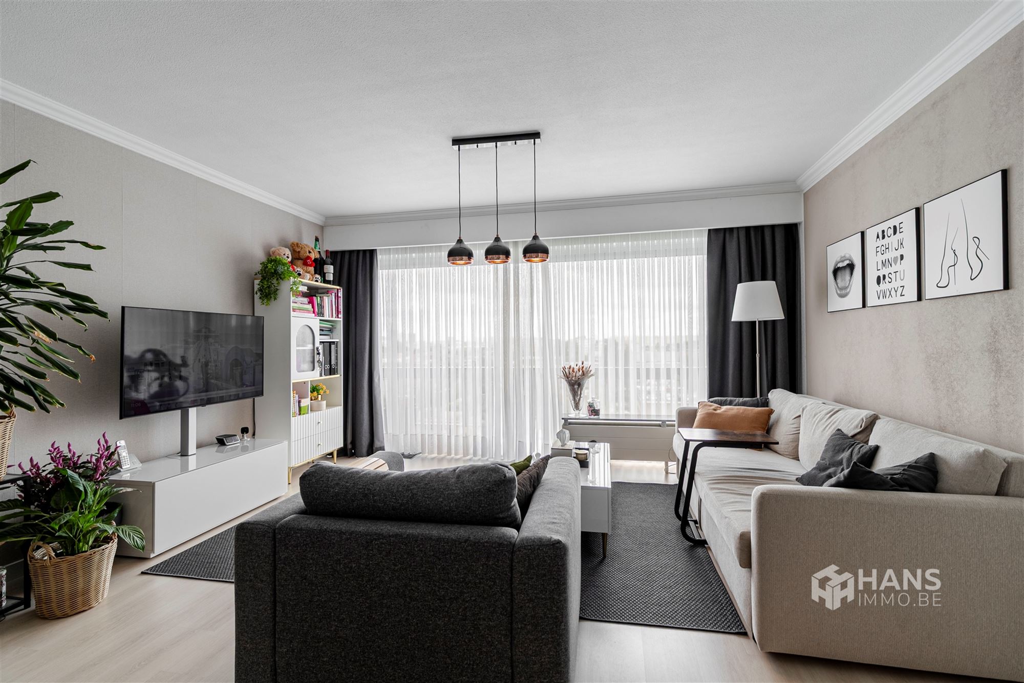 Instapklaar appartement (97 m²) met 2 slaapkamers, autostaanplaats en 2 terrassen in Merksem - foto 3