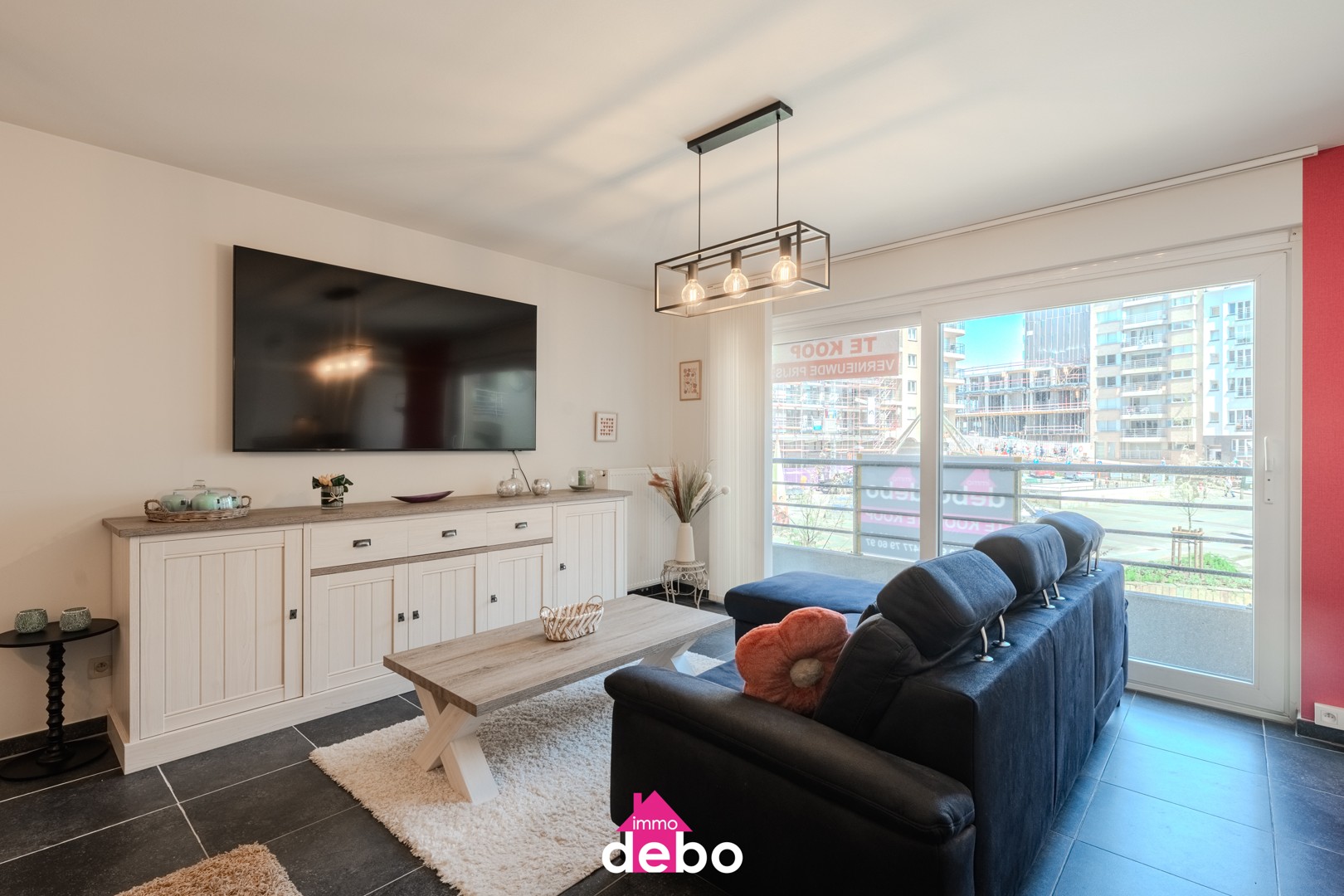 Prachtig appartement 1ste verdiep, met 2 slaapkamers, keuken, badkamer en balkon op het Casinoplein - foto 5
