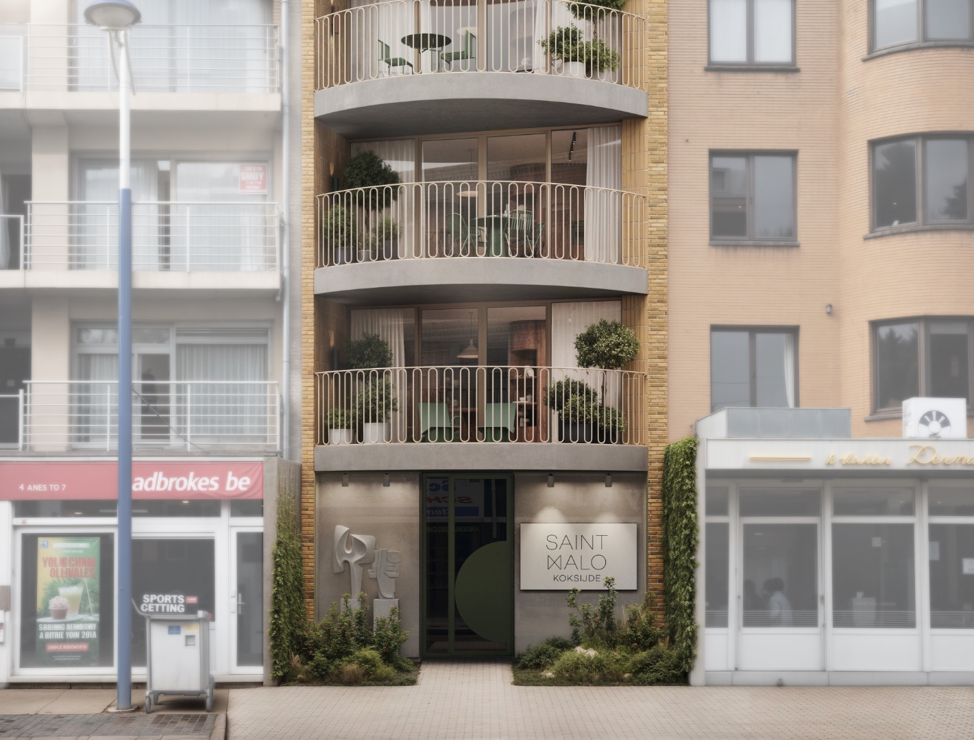 Studio dans un nouveau projet de 6 unités résidentielles à Coxyde-bain - photo 4
