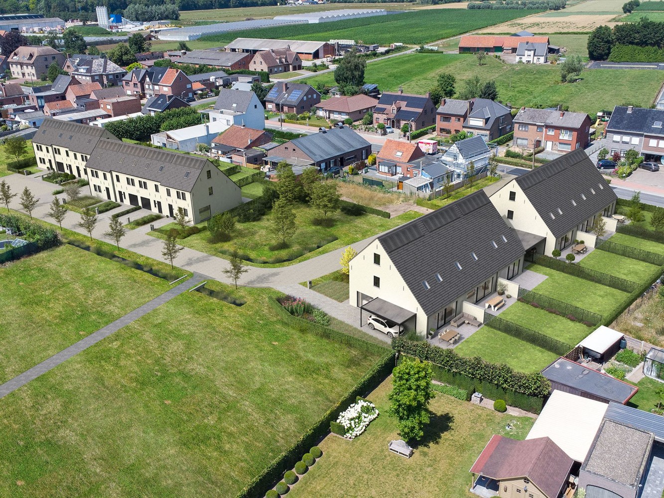 Energiezuinige halfopen bebouwing met garage - foto 4