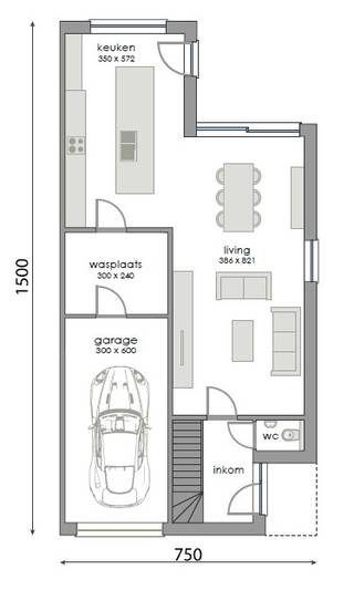TE KOOP in DE PINTE Spoorweglaan 41a Mooi gelegen perceel bouwgrond voor het bouwen van halfopen bebouwing. Lot 3 : Opp. : +/- 575 m² Prijs grond :...