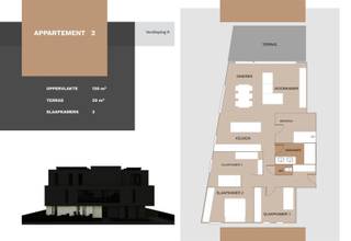 <p><span><strong>Nieuwbouwproject Prestige te Paal – Stijlvolle appartementen op een toplocatie in Paal centrum!</strong></span><br /><span>Welkom in dit exclusieve nieuwbouwproject, gelegen aan de Solferinostraat 8-10, te 3583 Paal, op een centrale locatie waar kwaliteit en comfort hand in hand gaan. </span><br /><span>Dit project bestaat uit 6 moderne appartementen die zich kenmerken door een stijlvolle, hedendaagse architectuur met een focus op licht en ruimte.</span></p><p><span><strong>Indeling appartement 0.2:</strong></span><br /><span>Dit appartement bevindt zich op de gelijkvloerse verdieping.</span><br /><span>Inkomhal, toilet, berging, woonkamer met open keuken, badkamer, 3 slaapkamers, ruim terras met tuin.</span></p><p><span>Kwaliteit en comfort staan centraal, en dat merk je in elk detail van dit unieke project. </span></p><p><span>Van ruime indelingen tot duurzame technieken, elk appartement is ontworpen met het oog op een comfortabele levensstijl. Het E-peil van E20 garandeert een energiezuinig woonklimaat.</span></p><p><span>Appartementen in het kort:</span></p><p><span>Gelijkvloers: Twee ruime appartementen met tuin aan de achterzijde van het gebouw.</span><br /><span>Eerste verdieping: Drie één-slaapkamer appartementen, elk voorzien van een ruim terras waar je volop kunt genieten van de buitenlucht.</span><br /><span>Tweede verdieping: Het exclusieve penthouse, ideaal voor wie op zoek is naar extra luxe en privacy.</span></p><p><span>De verwarming en warmwaterproductie wordt geregeld via een individuele warmtepomp, wat bijdraagt aan een lager energieverbruik en een duurzame manier van wonen. De vloerverwarming zorgt voor een aangename, gelijkmatige warmte in elk appartement.</span></p><p><span>Daarnaast is elk appartement uitgerust met een ventilatiesysteem D, conform de EPB-eisen. Dit garandeert een gezond binnenklimaat met voldoende frisse lucht, het hele jaar door.</span></p><p><span>De afwerking van de appartementen gebeurt volgens het lastenboek, waarbij de koper de keuze heeft voor bepaalde materialen en afwerkingen. Zo kun je jouw nieuwe appartement volledig personaliseren.</span></p><p><span>De vermelde prijs is exclusief de parkeerplaats en kelderberging, de aansluiting van de nutsvoorzieningen, basisakte, btw, registratierechten grond.</span><br /><span>Parkeerplaats en kelderberging verplicht bij aan te kopen. </span></p><p><span>*Aankoop aan 6% btw mogelijk, indien u aan de voorwaarden voldoet.</span></p>