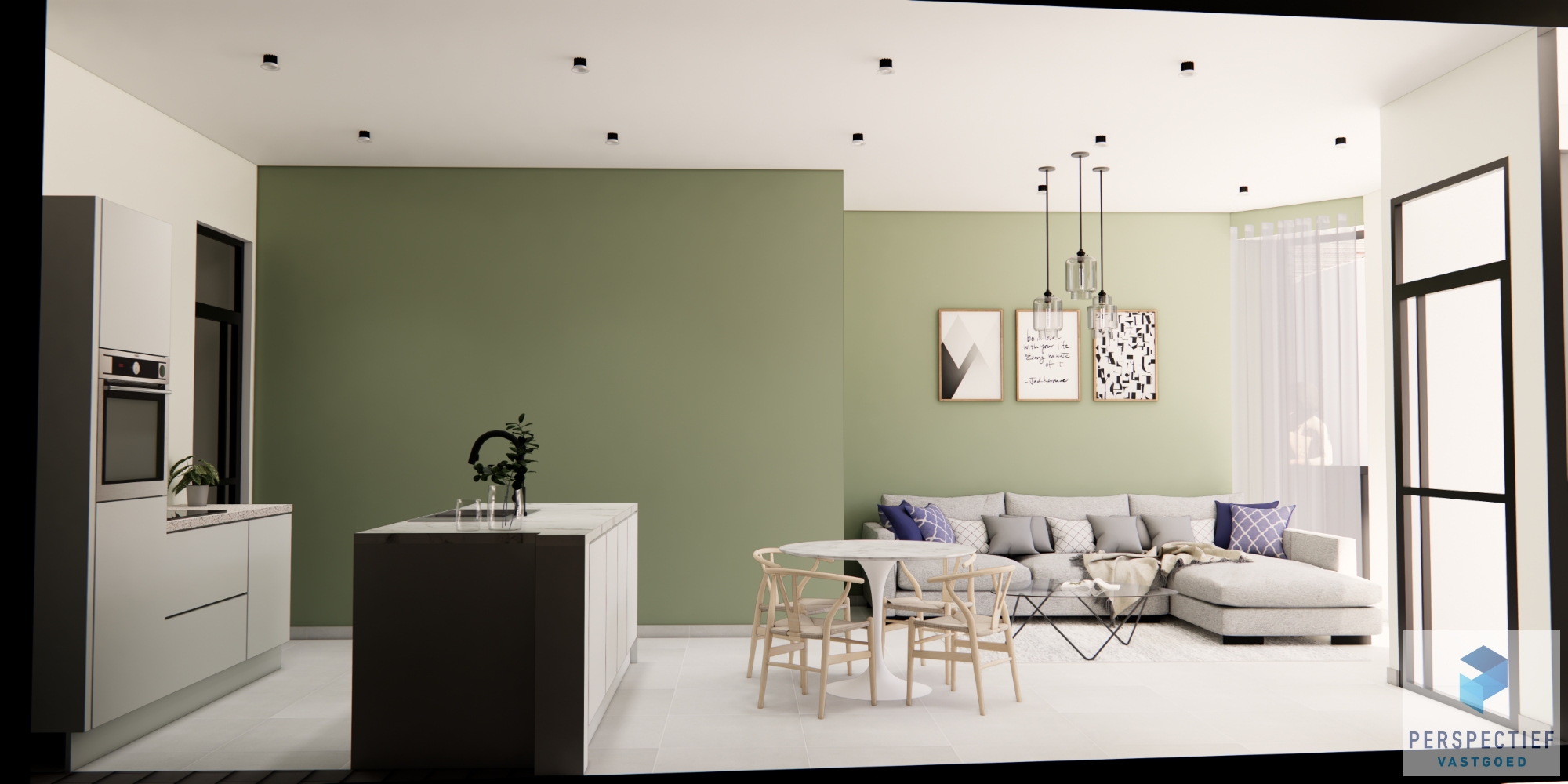 GELIJKVLOERS NIEUWBOUWAPPARTEMENT met STADSTUIN - foto 4