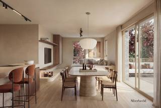 <strong>INDELING<br /></strong>Dit appartement beschikt over een lichtrijke leefruimte met open keuken en toegang tot het ruime terras. Verder telt dit appartement 2 slaapkamers, een badkamer, apart toilet en berging.<br /><br /><strong>BIJZONDERHEDEN</strong><br />Ondergrondse parking en berging zijn niet inbegrepen in de verkoopprijs.<br />Dankzij de moderne en hedendaagse technieken wordt het zeer energiezuinig en duurzaam wonen.<br /><br /><strong>POSITIEVE ASPECTEN<br /></strong>Nieuwbouw<br />Energiezuinig<br />Kwalitatieve materialen<br />Groene ligging met eigen parktuin<br />Vlakbij "Domein de Renesse"