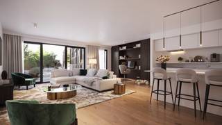 <p><span><strong>Sint-Lambrechts-Woluwe</strong></span> - Gelegen op de bovenste verdiepingen van het project Tomowo biedt dit 3-slaapkamerpenthouse een exclusieve woonervaring in het hart van Sint-Lambrechts-Woluwe.</p>
<p>De royale leefruimtes genieten van een uitzonderlijke lichtinval dankzij de grote raampartijen en het open uitzicht op de omgeving. De terrassen sluiten naadloos aan op het appartement en laten u optimaal genieten van de buitenruimte.</p>
<p>De drie slaapkamers bieden comfort en privacy, terwijl de afwerkingen en uitrustingen beantwoorden aan de meest veeleisende standaarden van het project.</p>
<p>Een zeldzaam pand dat ruimte, licht en levenskwaliteit combineert in een van de meest gegeerde gemeenten van Brussel. Verkocht onder registratierechten (12,5%) op de grond en btw op de constructie. Oppervlaktes en visuals worden louter ter indicatie gegeven. Contacteer ons voor meer informatie.</p>