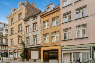 Ontdek deze tweegevelwoning met 3 verdiepingen met groot potentieel, ideaal gelegen Viergesstraat 42, Brussel centrum, in het historische hart van...
