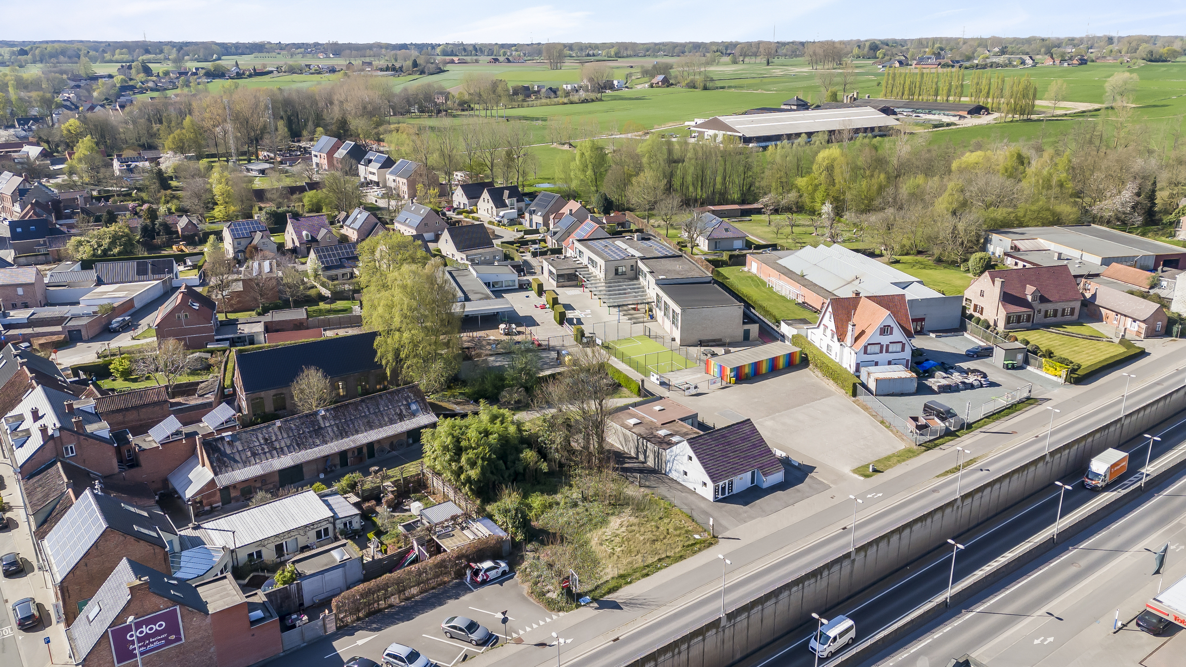 Bouwgrond voor een halfopen bebouwing in Elversele - foto 5