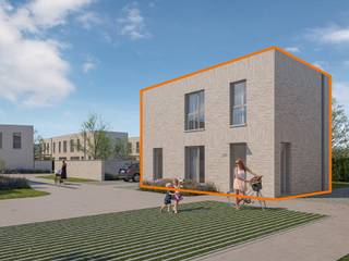 Moderne halfopen energiezuinige woning (197 m²) met 2 slaapkamers, 2 parkeerplaatsen aan de woning en een tuin.<br /><br />Deze halfopen woning wordt gebouwd in een moderne, hedendaagse stijl. Deze patiowoning beschikt over een perceel van 197 m² is voorzien van vloerverwarming en een warmtepomp. Op het gelijkvloers vind je de inkomhal met apart gastentoilet, berging,leefruimte en keuken. Op de eerste verdieping vind je 2 slaapkamers, een apart toilet en 1 badkamer.<br /><br />Meer info? Contacteer ons via 03 808 15 31 of bekijk matexi.be/deurne