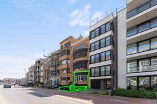 De rustige doch centrale ligging van deze duplex koppelt winkelmogelijkheden en kwalitatieve handelszaken aan de rust van de Zee en strand...