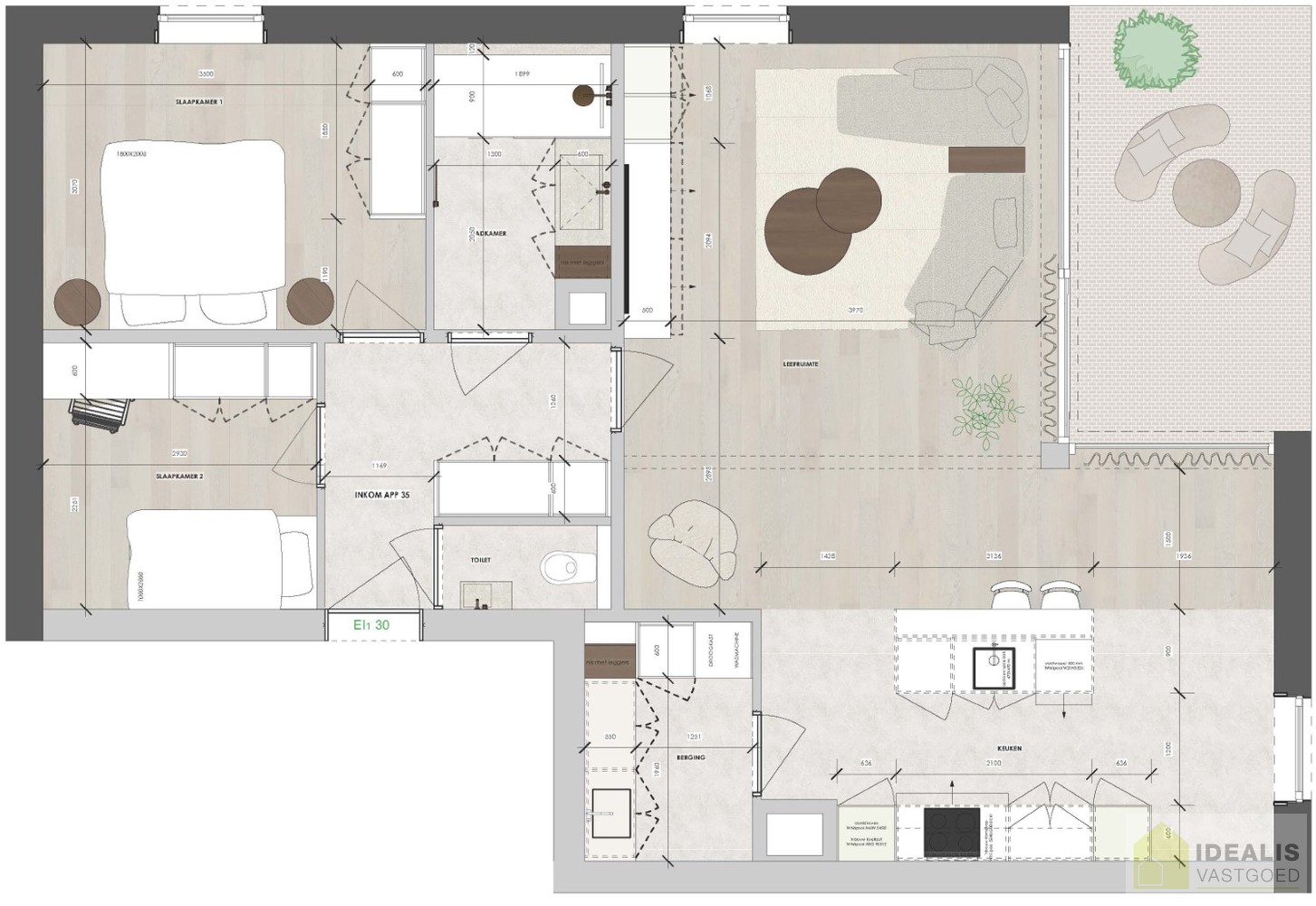 Appartement 35 AMIEL - foto 2