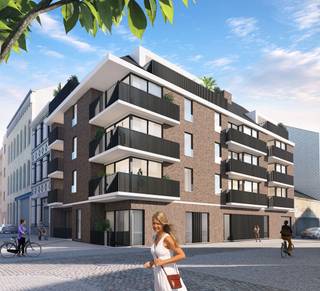 "Residentie Amandine"Dit moderne nieuwbouwproject is gelegen op een fantastische locatie: pal in het centrum van Oostende en stapvoets van de zee,...