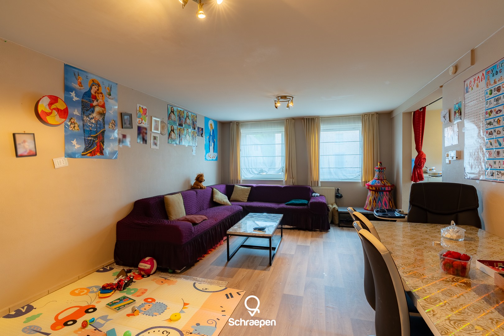 Lichtrijk gelijkvloers appartement met garagebox en privétuintje nabij Zonhoven-centrum! - foto 5
