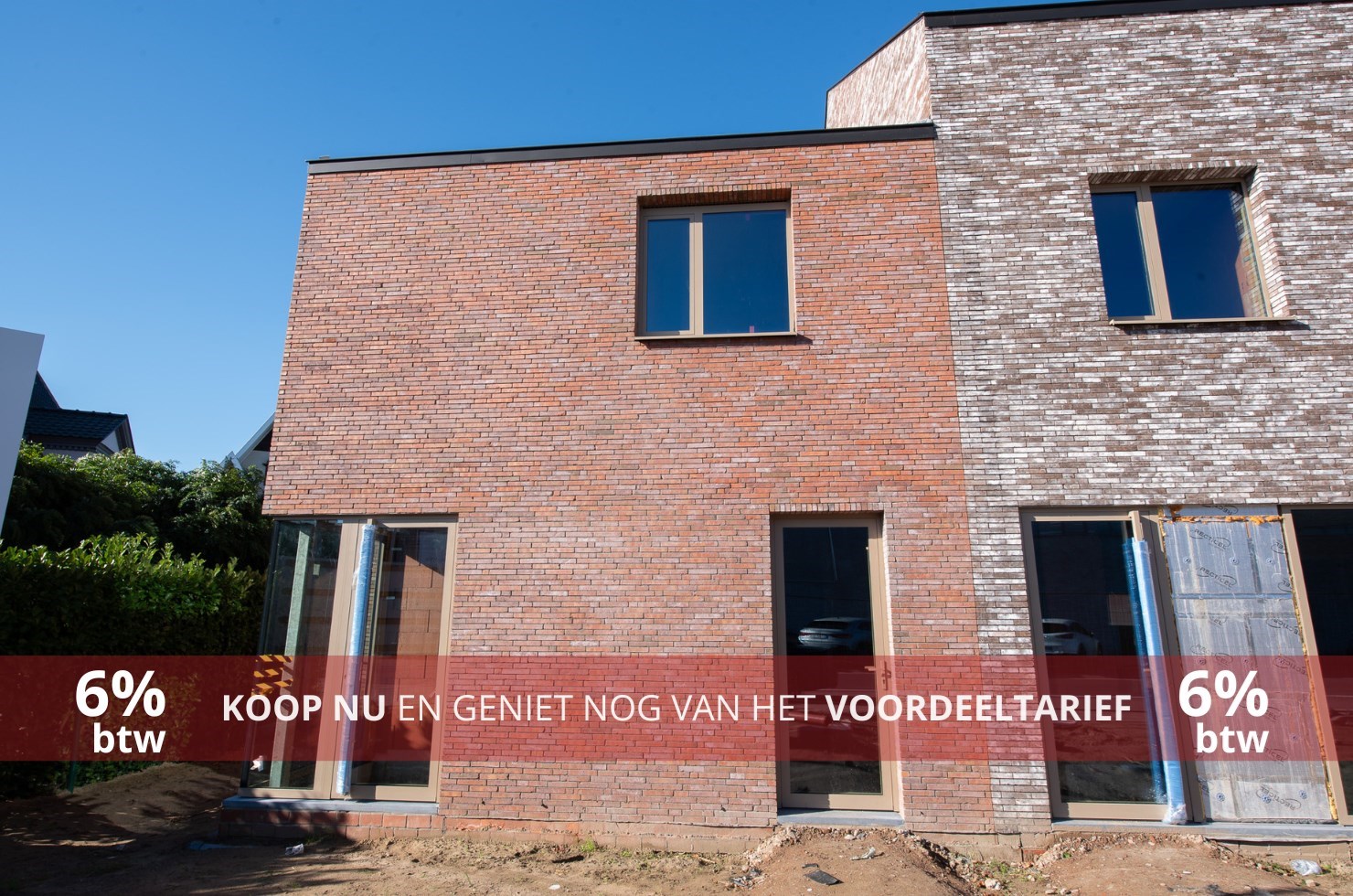 Ruime, moderne nieuwbouw te Waregem (mogelijk aan 6%) - foto 2