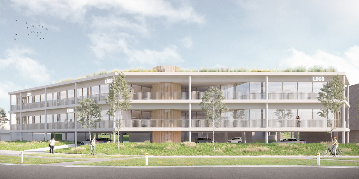 Projectgrond te koop met vergunning voor kantoorgebouw - foto 3