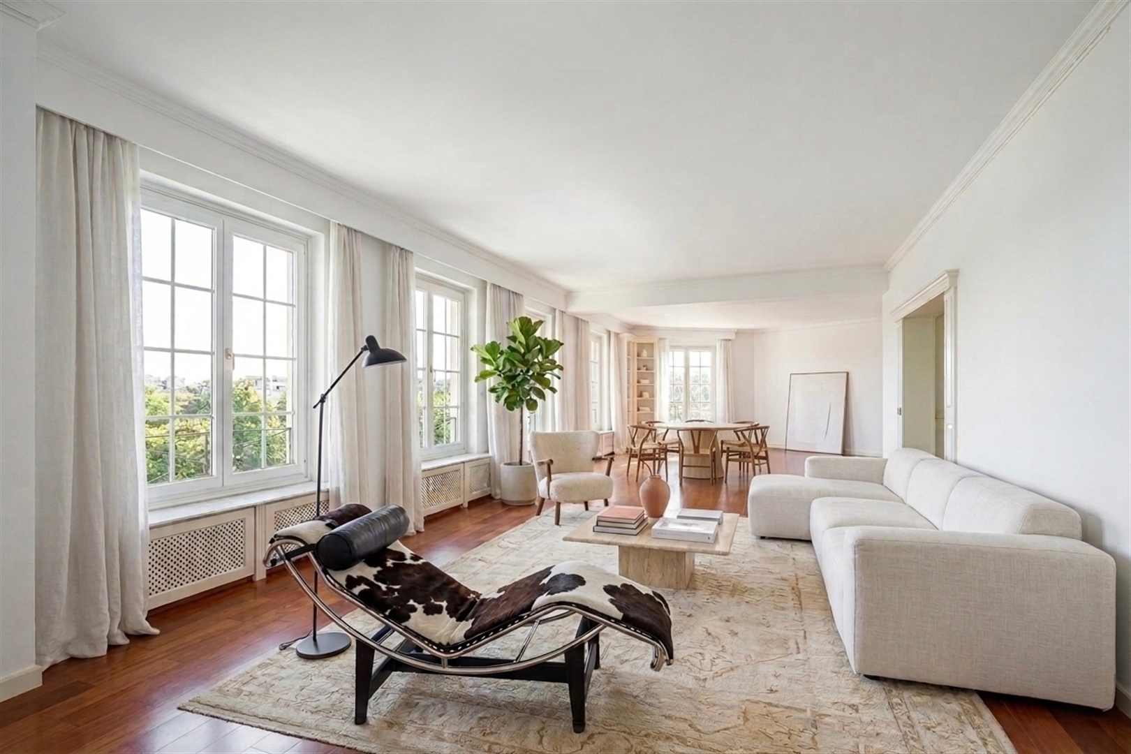 Stadspark ∣ Stijlvol hoekappartement met uniek uitzicht - foto 1
