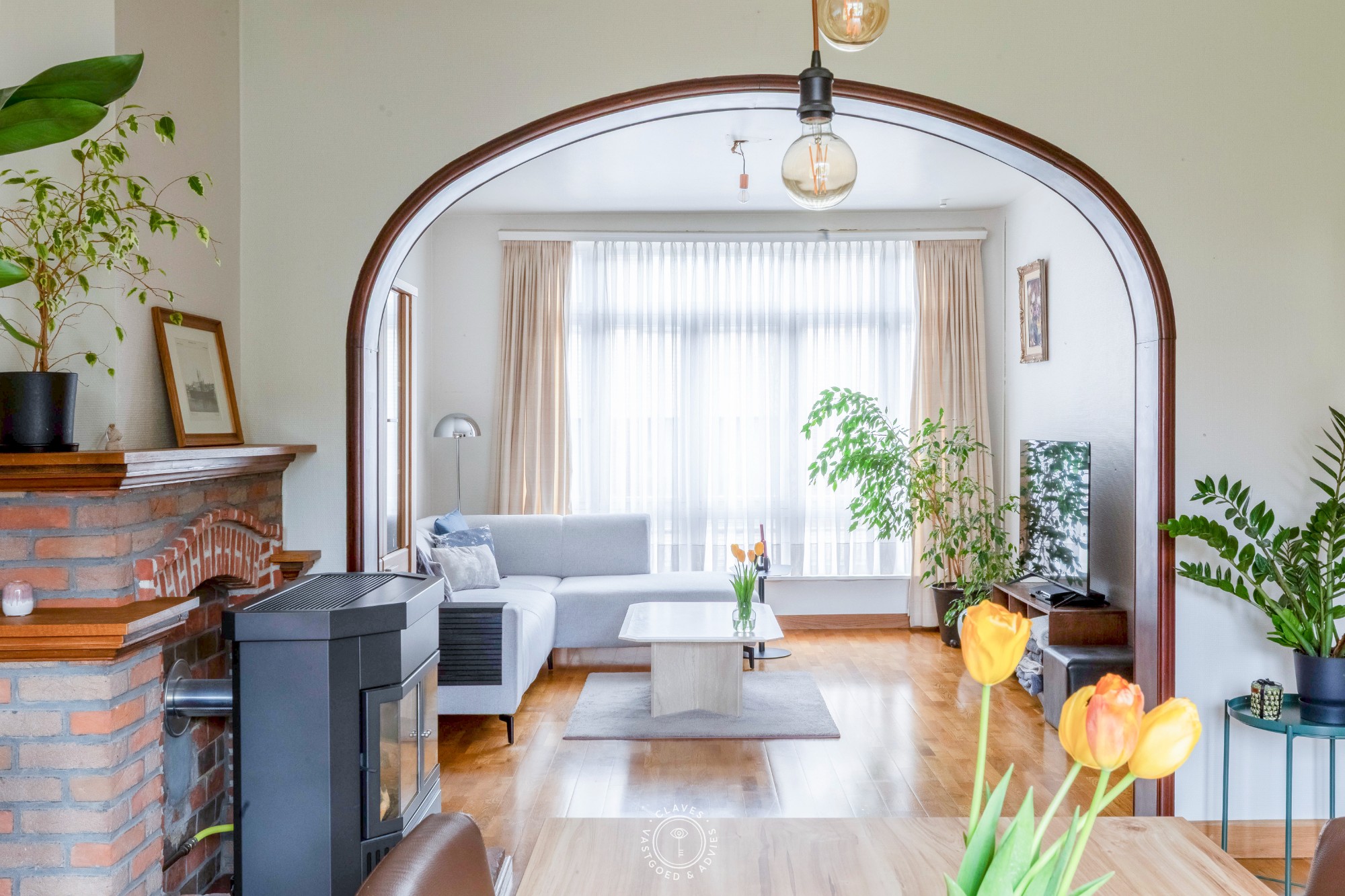 Prachtige bel-etage woning met parkeerplaats en garage in hartje Temse - foto 4