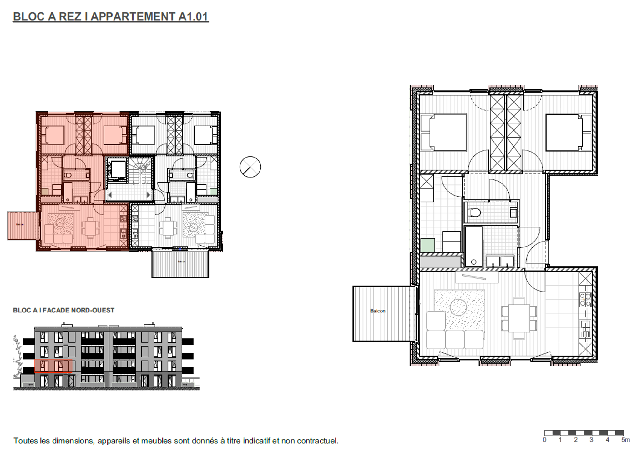 Appartement à vendre à Mons avec 2 chambres - photo 4