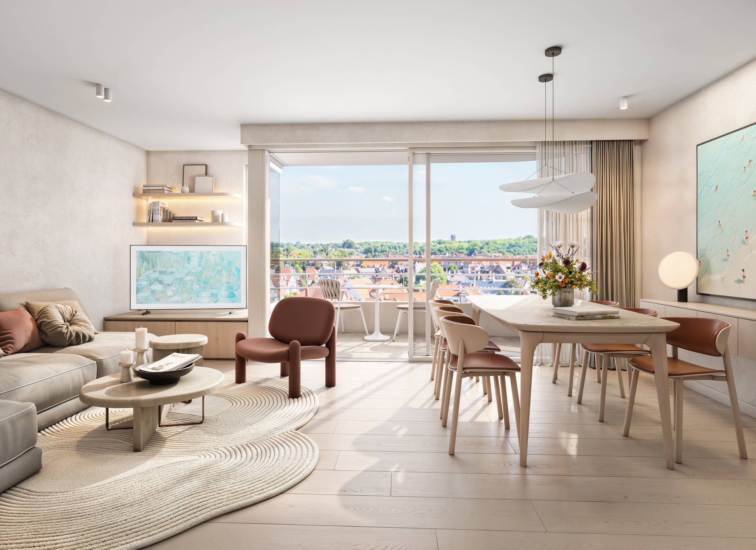 Nieuwbouw 2-slaapkamerappartement met terras te koop - foto 4