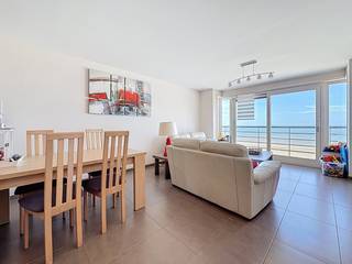 Instapklaar appartement met frontaal zeezicht, gelegen op de Zeedijk van De Panne.Het appartement omvat een lichtrijke leefruimte met prachtig...