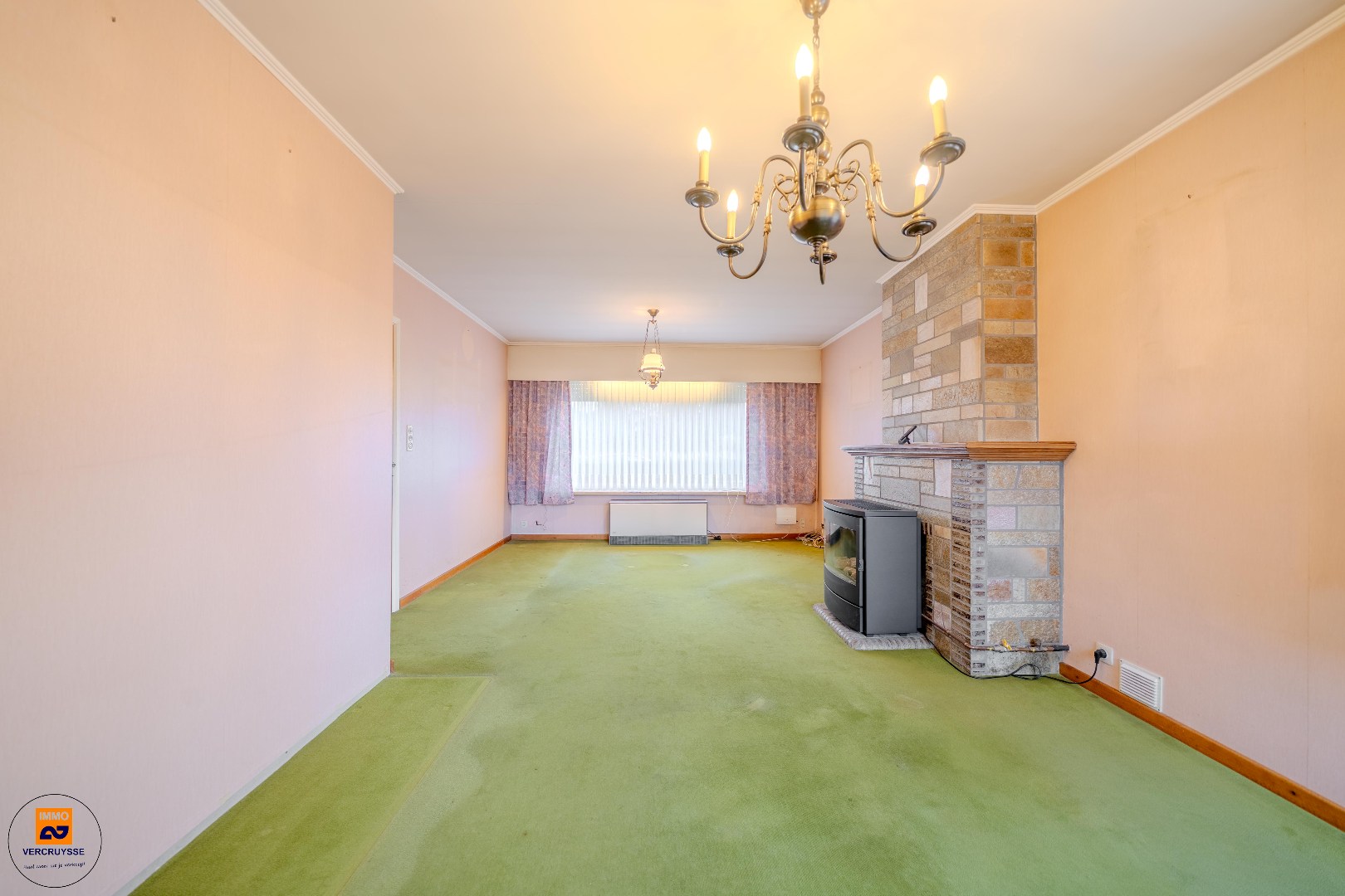 Te renoveren halfopen bebouwing met ruime achtertuin te Evergem - foto 4