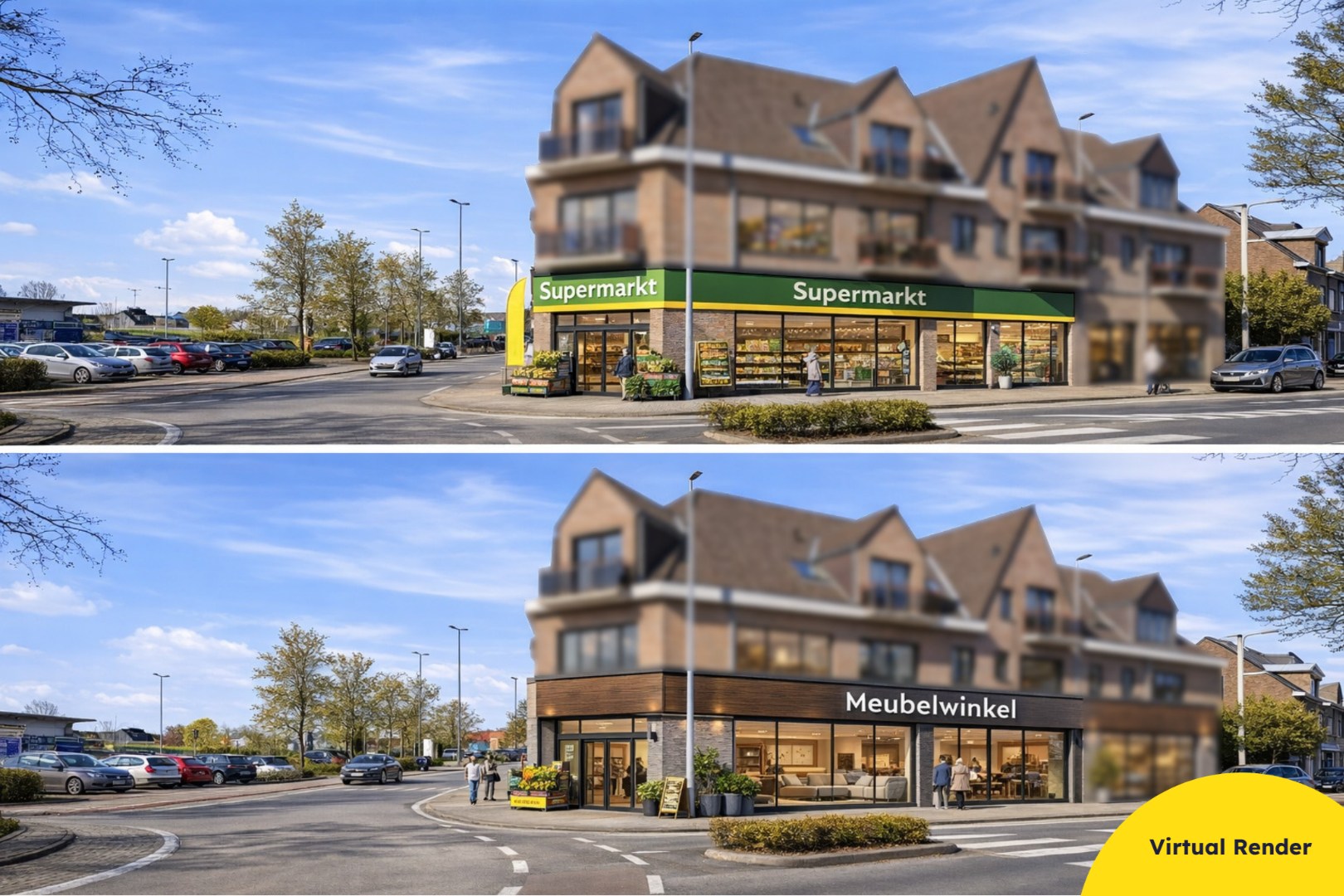 Te koop: Ruim handelspand met uitstekende visibiliteit in het centrum van Torhout - foto 4