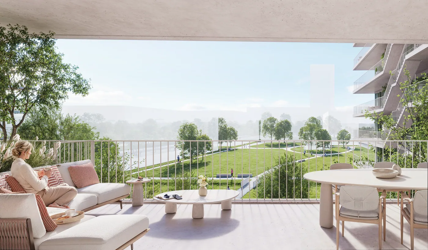 Ruim nieuwbouwappartement met 3 slaapkamers en zonnig terras - foto 1