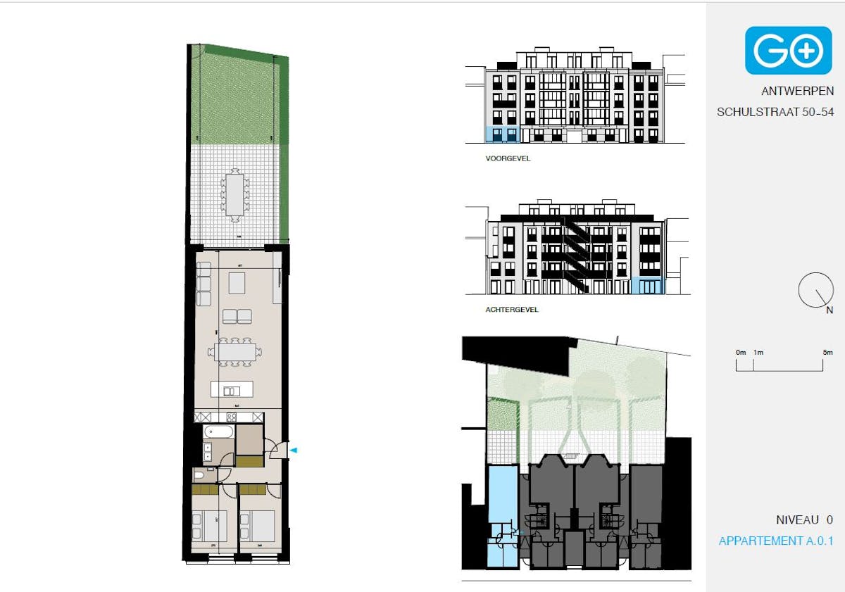 A.0.1 Loggia - nieuwbouw appartementen te koop in Antwerpen - foto 2