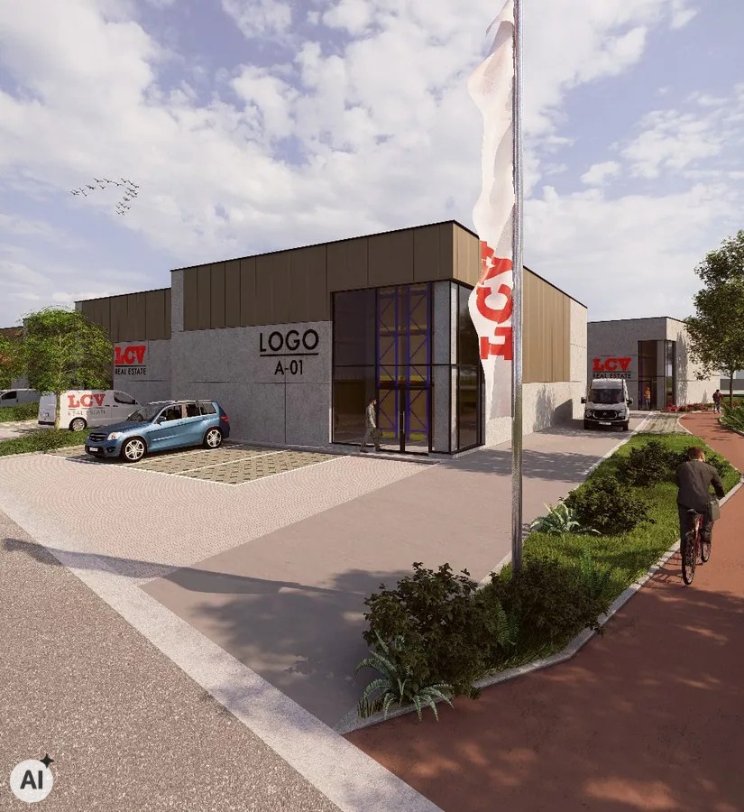 Nieuw bedrijvenpark "Stijn Streuvels" met KMO-units op topligging in Waregem - foto 4