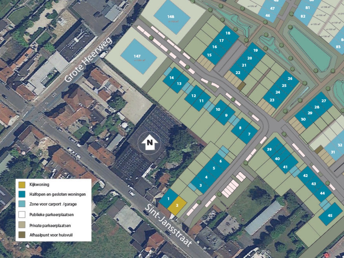 Bouwgrond voor open bebouwing vrij van aannemer - foto 4