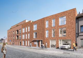 Droom je van een stijlvol energiezuinig appartement op een ideale ligging in Duffel? Dit moderne nieuwbouwappartement in 'Gust' is ideaal.<br /><br />Modern 1-slpk appartement met zonnig terras aan de binnentuin. De open leefruimte met veel lichtinval sluit aan op een stijlvolle eilandkeuken en praktische berging.<br />Bij het appartement hoort ook een ondergrondse parkeerplaats, extra berging en een fietsenstalling.<br /><br />Dankzij een geothermische warmtepomp, vloerverwarming, hoogrendementsbeglazing, zonnepanelen en slimme ventilatiesysteem bespaar je aanzienlijk op je energiekosten.<br /><br />Sleutel-op-de-deur afgewerkt volgens jouw smaak. Inclusief staanplaats, berging en fietsenstalling. Geniet van 6% btw, een lage energiefactuur én een fijne ligging in Duffel-centrum.