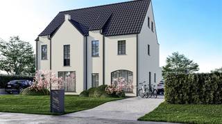 <p><span>Prachtige, energiezuinige halfopen bebouwing (Casco+) met landelijke charme!</span></p><p><span>Bent u op zoek naar de perfecte balans tussen landelijke charme en moderne architectuur? Ontdek deze schitterende halfopen bebouwing (rechterzijde van dit nieuwbouwproject met twee woningen). Deze woning biedt u een uiterst comfortabele en energiezuinige thuis, met de vrijheid om de eindafwerking nog helemaal naar uw eigen hand te zetten.</span></p><p><span>Casco+ : De zwaarste werken zijn al voor u gedaan!<br />Deze woning wordt Casco+ verkocht. Dit betekent dat de structuur en de belangrijkste technieken reeds volledig voorzien zijn. Volgende zaken zijn inbegrepen in de prijs:</span></p><ul><li><span>Volledig wind- en waterdicht (inclusief mooi gevoegde gevels)</span></li><li><span>Verwarming (geïnstalleerd en afgewerkt)</span></li><li><span>Ventilatie (afgewerkt en ingeregeld)</span></li><li><span>Elektriciteit (afgewerkt en gekeurd)</span></li><li><span>Zonnepanelen (capaciteit van 3640 kWh)</span></li><li><span>Bouwvergunning en voorbereiding EPB</span></li><li><span>Gekeurde riolering (niet de binneninstallatie)</span></li><li><span>Aanleg van de wadi</span></li><li><span>Voortuin: putten zijn reeds geplaatst en wachtbuizen zijn voorzien</span></li></ul><p><span>Let op: Liever direct instapklaar? Deze woning kan in overleg ook volledig afgewerkt aangekocht worden!</span></p><p><span>Lichtrijke en logische indeling</span></p><ul><li><span>Gelijkvloers: Een uitnodigende inkomhal met gastentoilet. Een zeer ruime leefruimte met gezellige eethoek en de perfecte plaats voor een open keuken. Verder is er een praktische berging voorzien.</span></li><li><span>Eerste verdieping: Hier vindt u drie volwaardige slaapkamers, de ruimte voor uw toekomstige droombadkamer en een apart toilet.</span></li><li><span>Zolderverdieping: Een aparte technische ruimte en een riante polyvalente ruimte. Deze kan perfect dienen als vierde slaapkamer, rustig thuiskantoor, hobbykamer of speelruimte voor de kinderen.</span></li></ul><p><span>Klaar voor de toekomst<br />Duurzaamheid staat centraal in dit project. Indien u de woning verder afwerkt volgens de voorschriften van de bouwvergunning, geniet u van een extreem laag en future-proof E-peil van maximaal 10!</span></p><p><span>Kortom: de perfecte combinatie van ruimte, modern comfort en duurzaamheid in een rustige, landelijke setting.</span></p><p><span>Wilt u de plannen bekijken of wenst u een volledige toelichting? Neem dan vandaag nog contact op met Josefien via 015 33.93.33 en maak een afspraak!</span></p><p><span> </span></p>