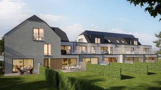 REEDS 9 VAN DE 13 APPARTEMENTEN VERKOCHT - DE WERKEN ZIJN IN UITVOERING - oplevering 4/2027.SCHRIEK - Appartement van 106m² met ruim terras van 14m²...