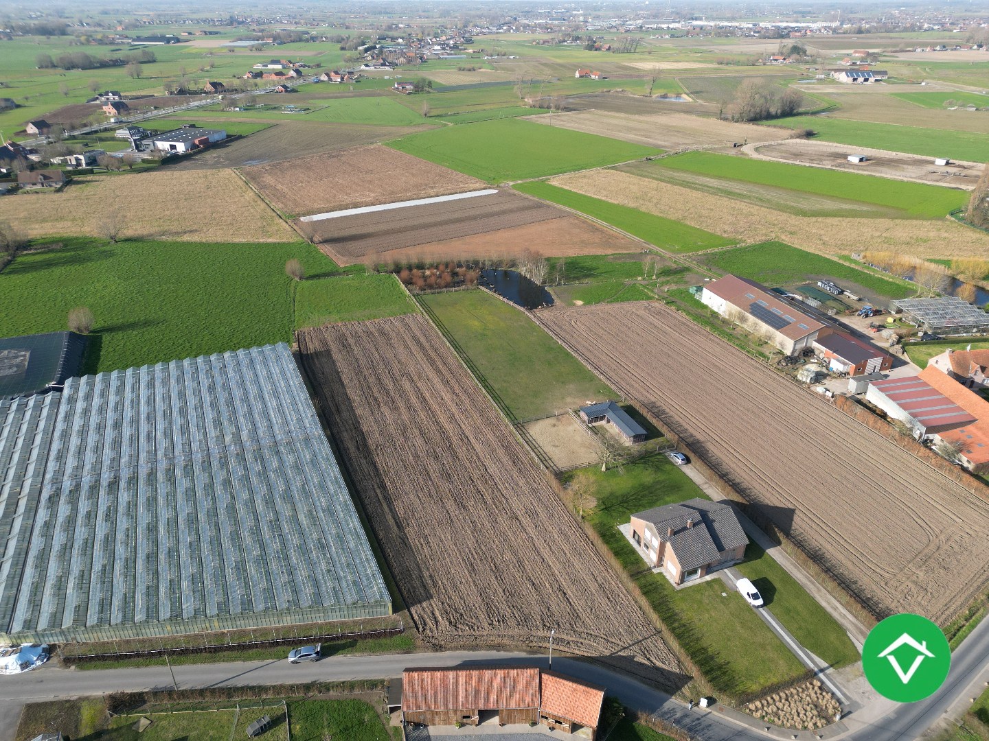 Bouwgrond (1291m²) op één rustige, gunstige ligging te Gits - foto 4