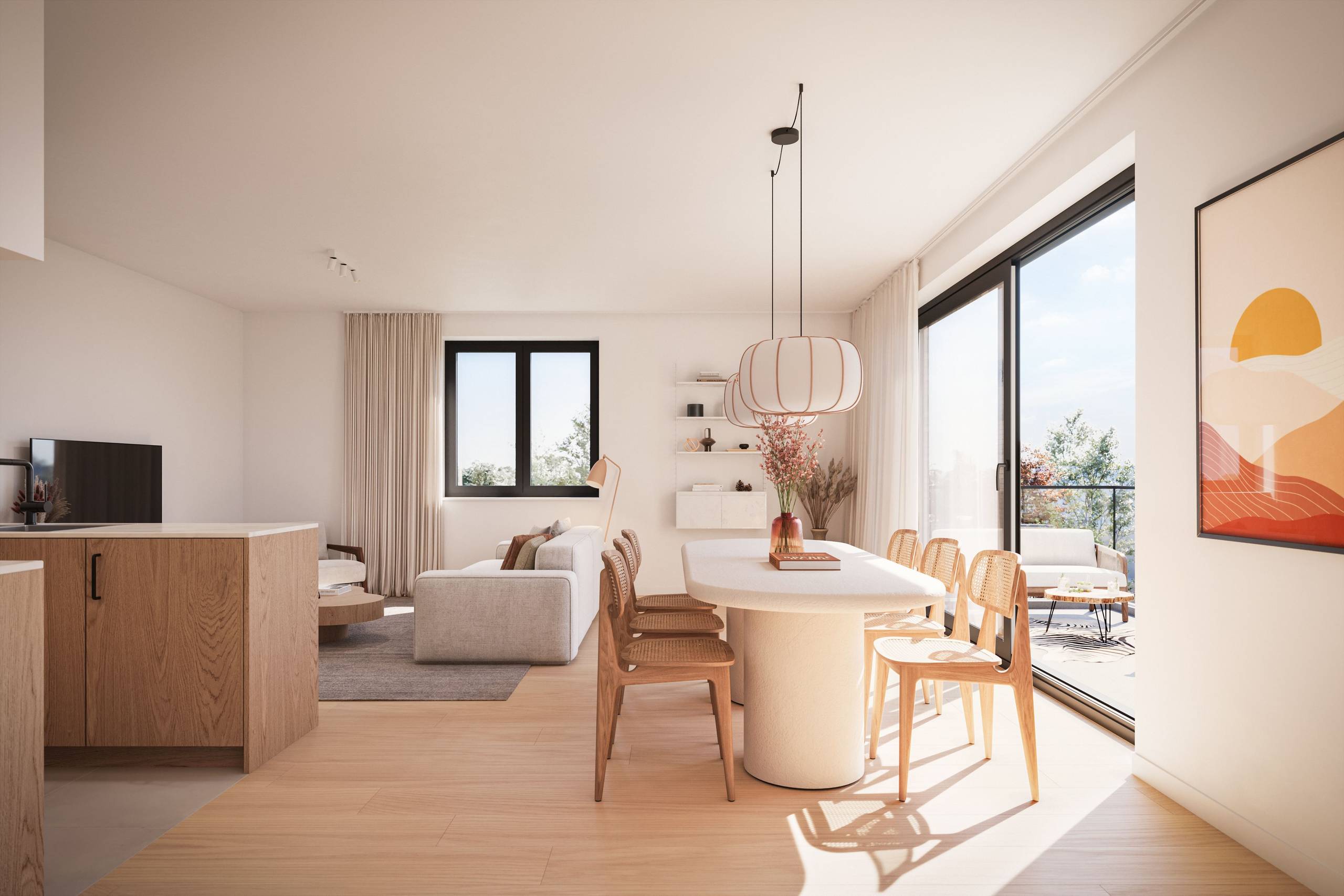 project Westweghe – residentie Graspieper | BEN-appartementen met 2 slaapkamers in Leffinge - foto 4