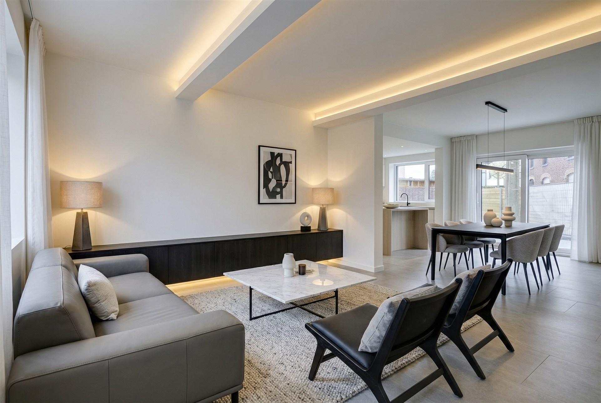 Moderne woning met 4 slaapkamers te Sint-Lievens-Houtem - foto 2