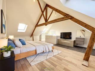 <strong>RUIM EN INSTAPKLAAR DUPLEX APPARTEMENT MET HEEL ZONNIG en GROOT DAKTERRAS! </strong>Situeert zich in <strong>ENAME ,</strong>deelgemeente van Oudenaarde. Werd <strong>VOLLEDIG GERENOVEERD</strong> in <strong>2022</strong>!  Maakt deel uit van een kleinschalig gebouw van 2 appartementen, dus <strong>GEEN SYNDICUS AANWEZIG! </strong>Dit appartement met<strong> 3 SLAAPKAMERS </strong>heeft een <strong>BEWOONBARE OPPERVLAKTE VAN maar liefst 137M²</strong> en werd helemaal omgetoverd tot een <strong>MODERNE, LICHTRIJKE EIGENDOM met heel wat potentieel ! </strong><br />Indeling: via de hall heeft u toegang tot de ruime open leefruimte met modern ingerichte open keuken. Verder bevinden zich op deze verdieping 2 slaapkamers en een ingerichte badkamer. Op de 2de verdieping bevindt zich een verrassende ruime masterbedroom met ensuite badkamer. <br /><br /><strong>!!EXTRA TROEF: MOGELIJKHEID TOT AANKOPEN VAN een AFGESLOTEN GARAGEBOX VOOR €25.000!! (of meerdere boxen ) </strong><br /><br />Onmiddellijk beschikbaar!<br /><br />Adres: Sint-Laurentiusstraat 67 bus 201 te Oudenaarde<br /><br />EPC: 149kWh/m²; G-score A en P-score C