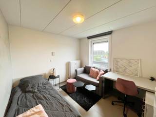 Wil u graag investeren in studentenvastgoed? Dan is dit uw kans.<br /><br />De studentenkamers zijn gelegen op wandelafstand van de campus Thomas More/KUL te Geel.<br />Er is de mogelijkheid tot aankoop van 1 of meerdere kamers in een gebouw van totaal 30 kamers.<br /><br />De kamer is standaard voorzien van een bed, kledijkast, bureautafel met ladeblok en een boekenrek.<br />Elke kamer heeft eigen sanitair met douche, toilet en wastafel.<br />De keuken is telkens gemeenschappelijk.<br /><br />De residentie is gebouwd volgens de recente normen van huisvesting, energie en brandveiligheid.<br /><br />Verder is er een ruime parking en verlichte fietsenberging achteraan.<br /><br />Deze kamers worden aangeboden met een gegarandeerd rendement.<br /><br />Heeft u interesse? Contacteer ons via het nummer 014 58 02 08.