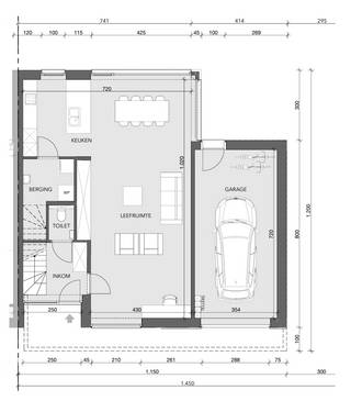 Energiezuinig ontwerp.Ruime woning met 4 slaapkamers.Ideale ligging te Sint-Michiels.Ruime perceel van 850 m²...