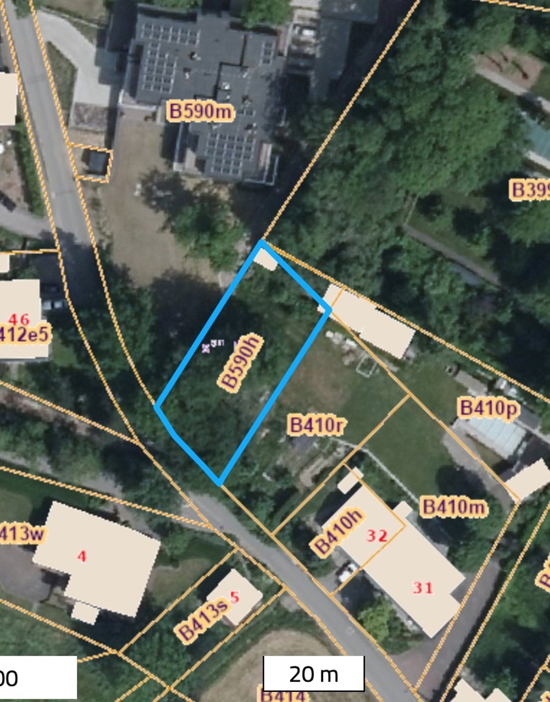 Mooie BOUWGROND voor VILLA, pal in het KLUISBOS! - foto 2