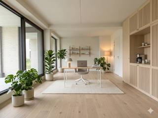 Werken in ’t Bloemenhof? Da’s Ravels!Welkom in handelspand A0.5. Een open lay-out van 70m² met terras van 10m².En jawel, normaal komen deze panden...