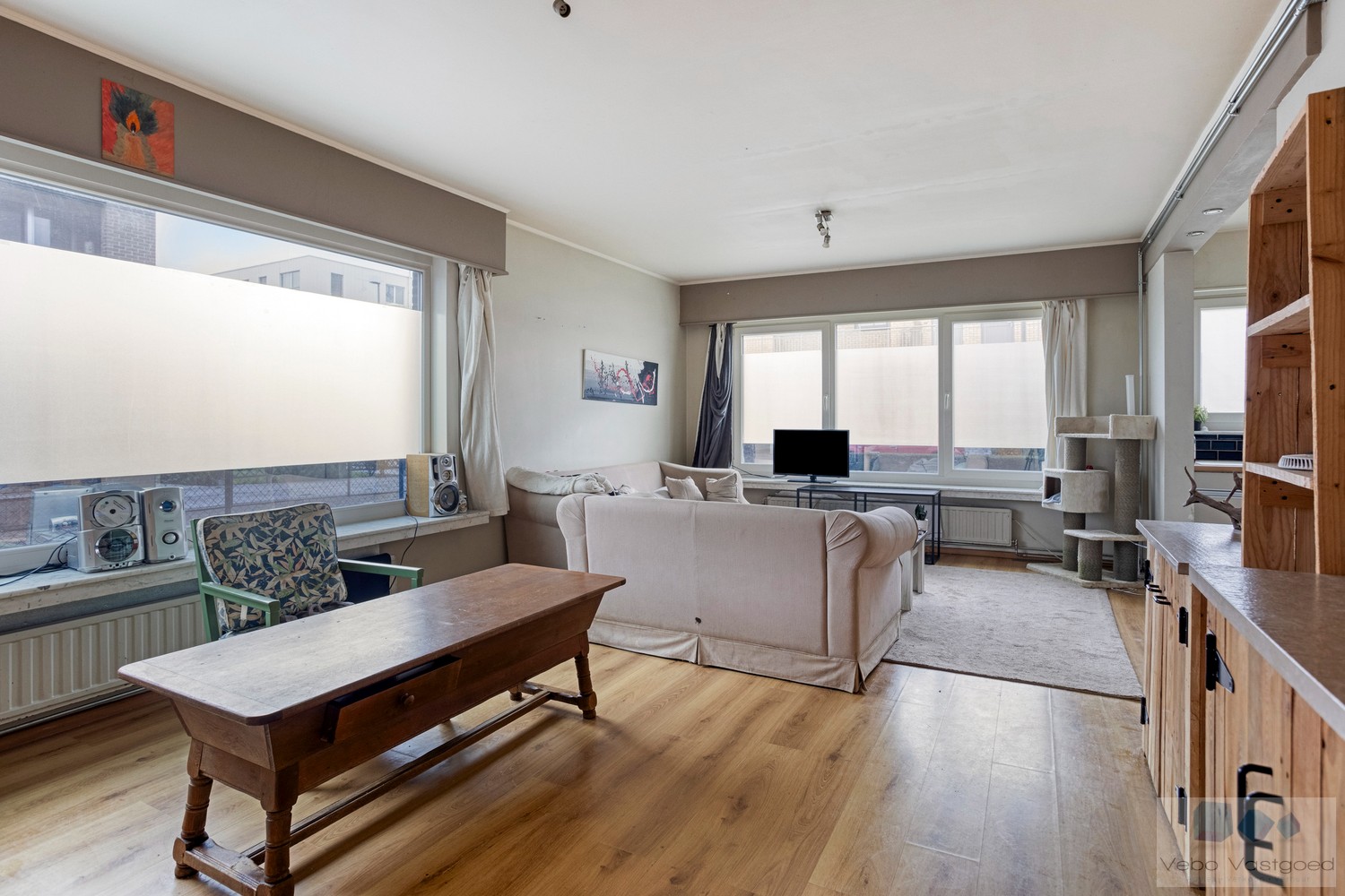 Ruim gelijkvloersappartement met 3 slks en garage - foto 3