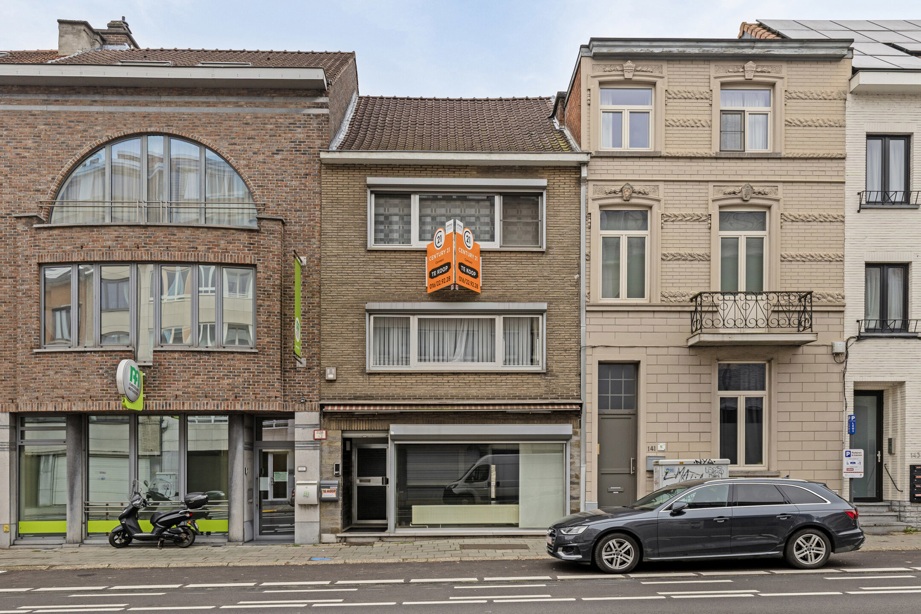 Handelshuis stadsrand Leuven met achteringang - foto 1