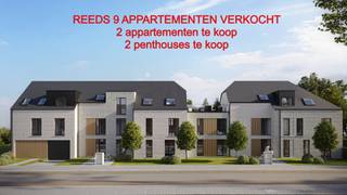 REEDS 10 VAN DE 13 APPARTEMENTEN VERKOCHT - DE WERKEN ZIJN IN UITVOERING - oplevering 4/2027.BEZOEK HET APPARTEMENT na afspraakSCHRIEK - Appartement...