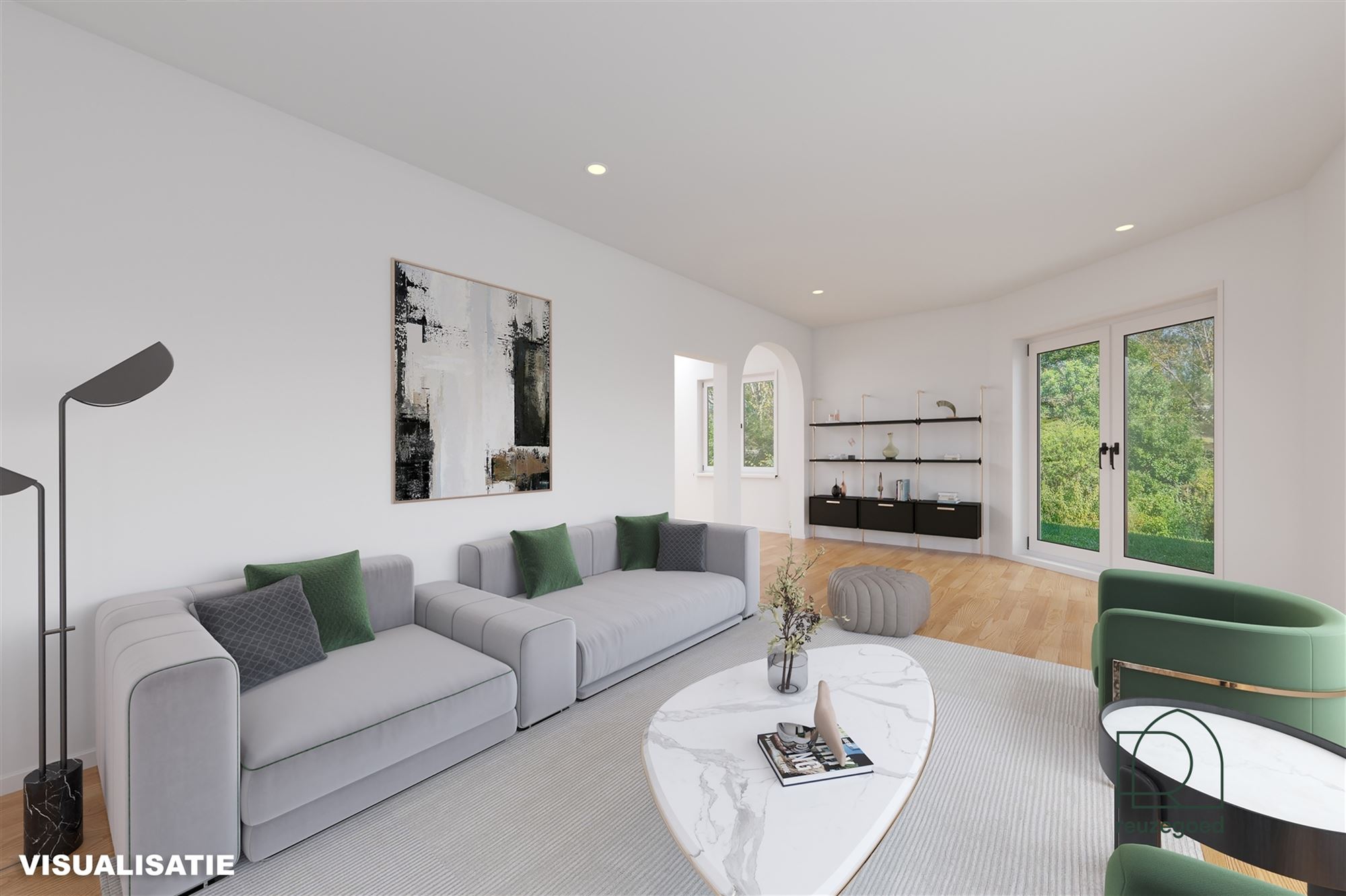 Te renoveren huis (tweewoonst) met mogelijkheid tot 2 bouwgronden - foto 5