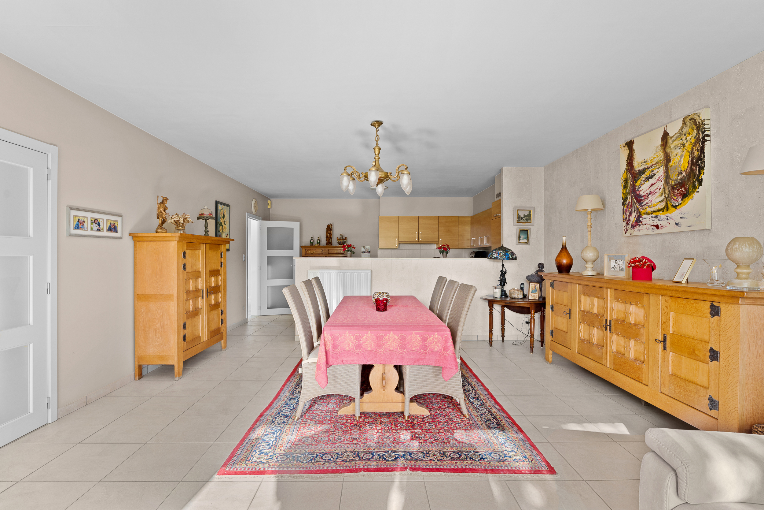 Gelijkvloers app. met 3 slaapkamers, tuin, terras &amp; garage - foto 4